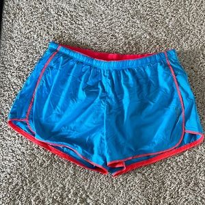 Reebok blue running shorts